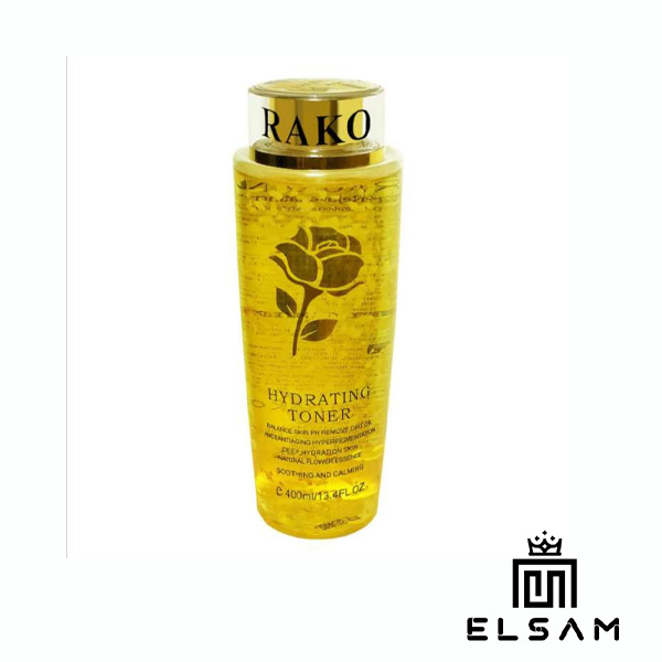 تونر پاک کننده راکو Rako Hydrating Lavender Toner & Makeup Remover 400ml 