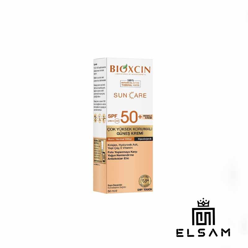ضد آفتاب رنگی بیوکسین Bioxcin 