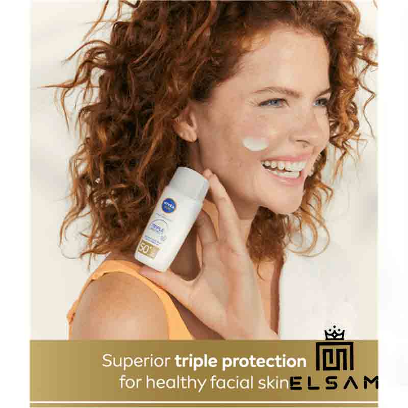 ضد افتاب نیوا Nivea Sun Triple Protection Facial Sun Cream SPF50+
