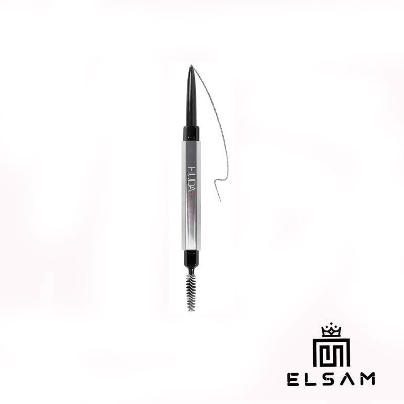 مداد ابرو ضد آب هدا بیوتی Huda Beauty Bomb Brows Microshade Pencil