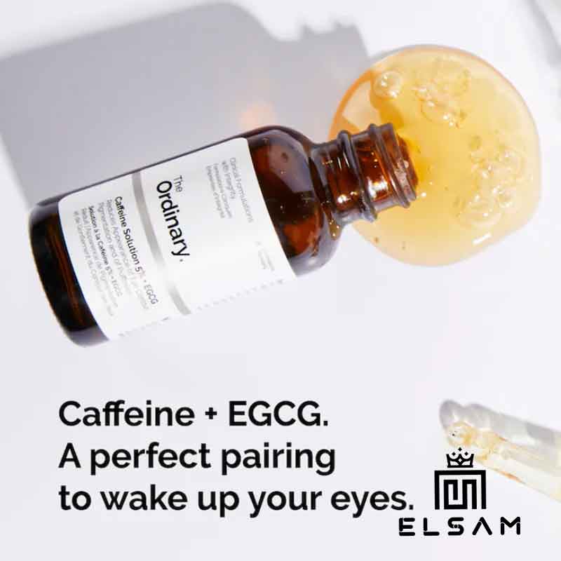 سرم کافئین دور چشم اورجینال اوردینری the ordinary Caffeine Solution 5% + EGCG