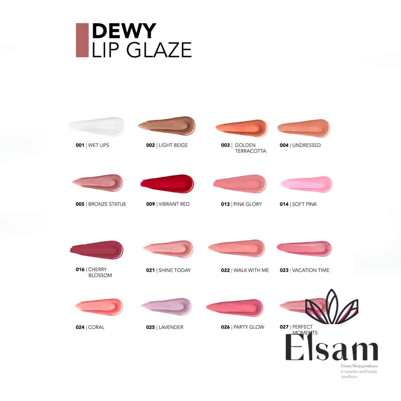 لیپ گلاس فلورمار flormar dewy lip glaze — تصویر ۵