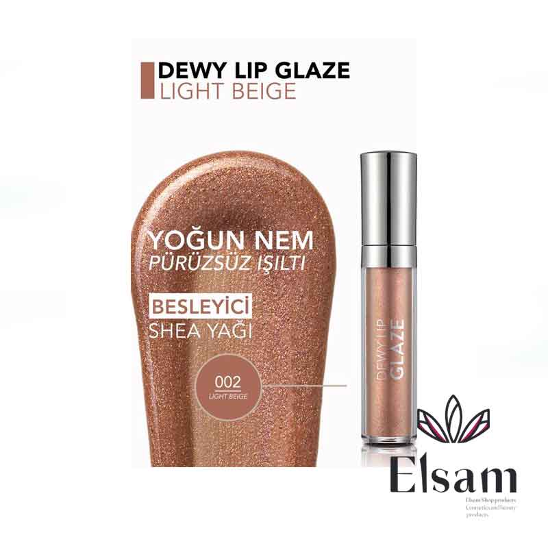 لیپ گلاس فلورمار flormar dewy lip glaze — تصویر ۸