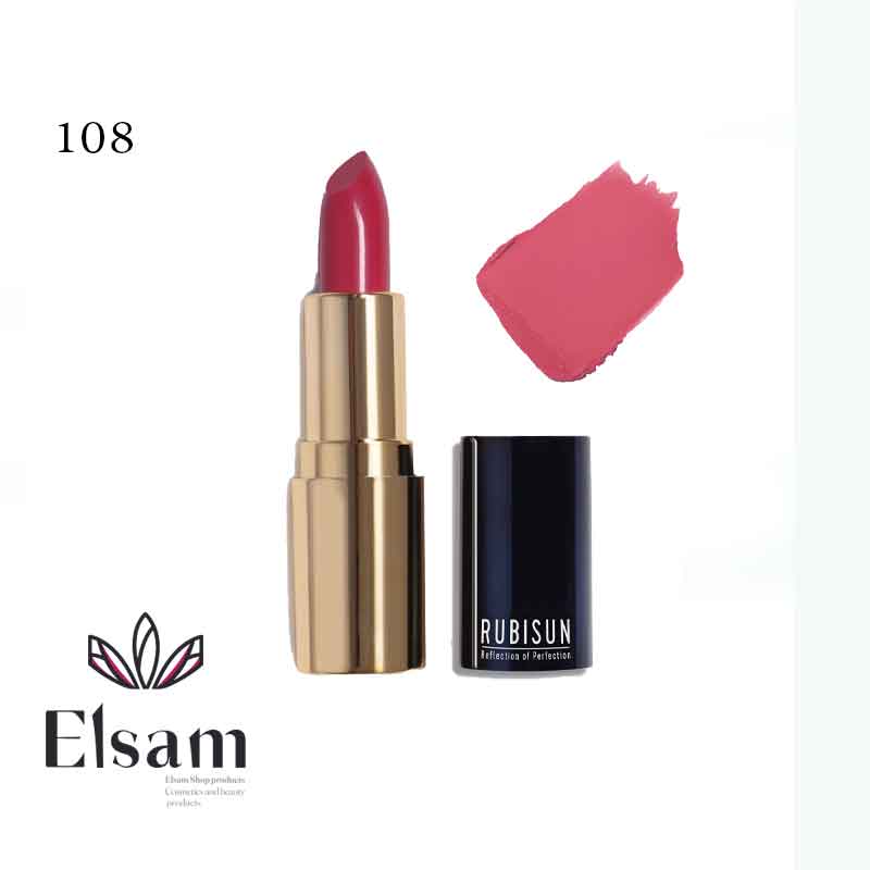 رژلب جامد مات روبی سان Ruby Sun Matte Solid Lipstick — تصویر ۴
