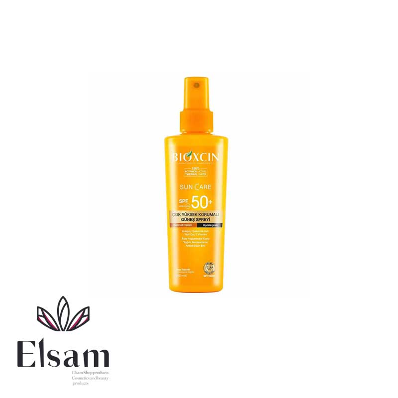 ضد آفتاب اسپری بیوکسین BIOXCIN Spray Suncare SPF50 — تصویر ۲